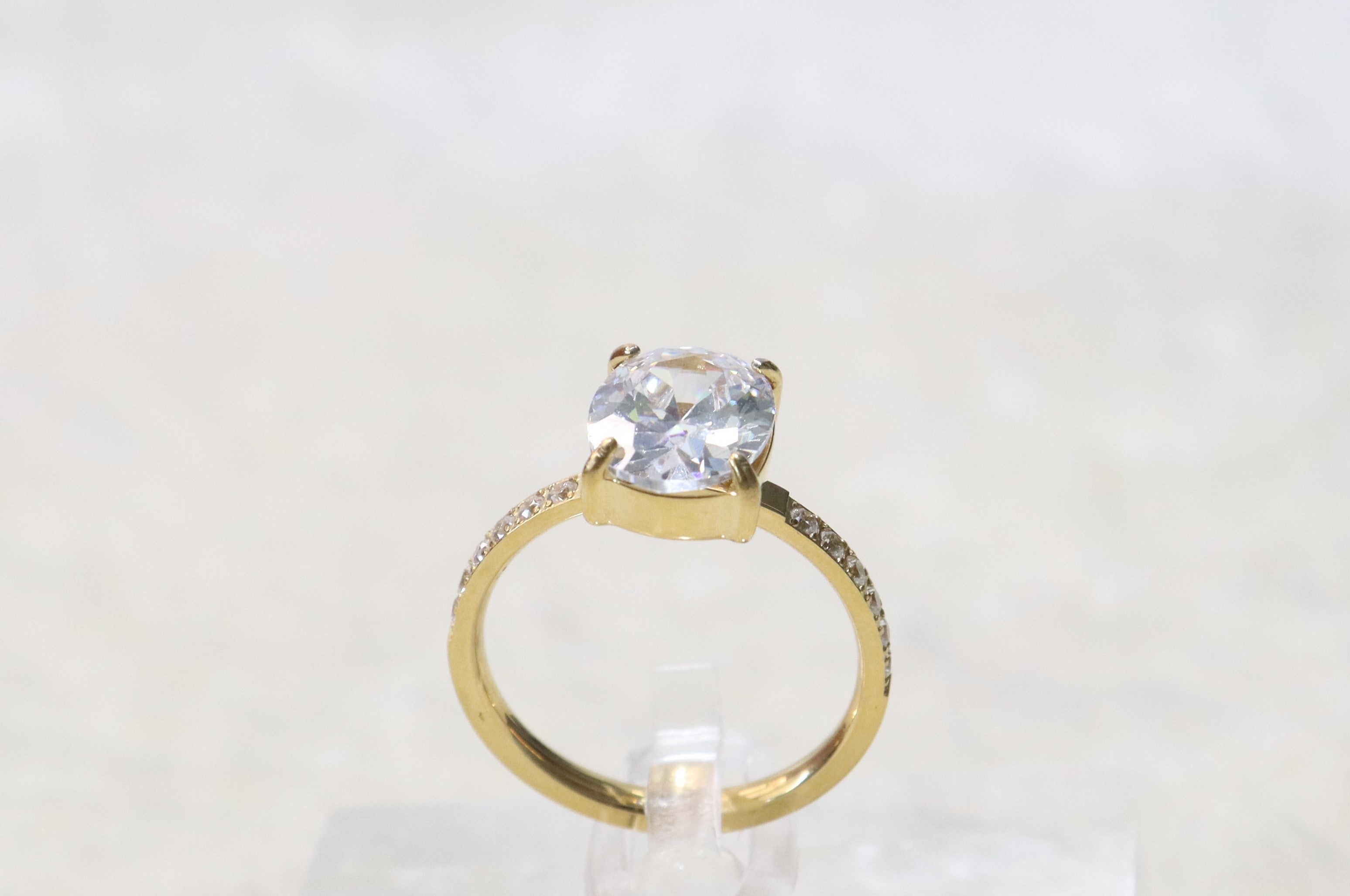 Rina- Anello in acciaio inossidabile