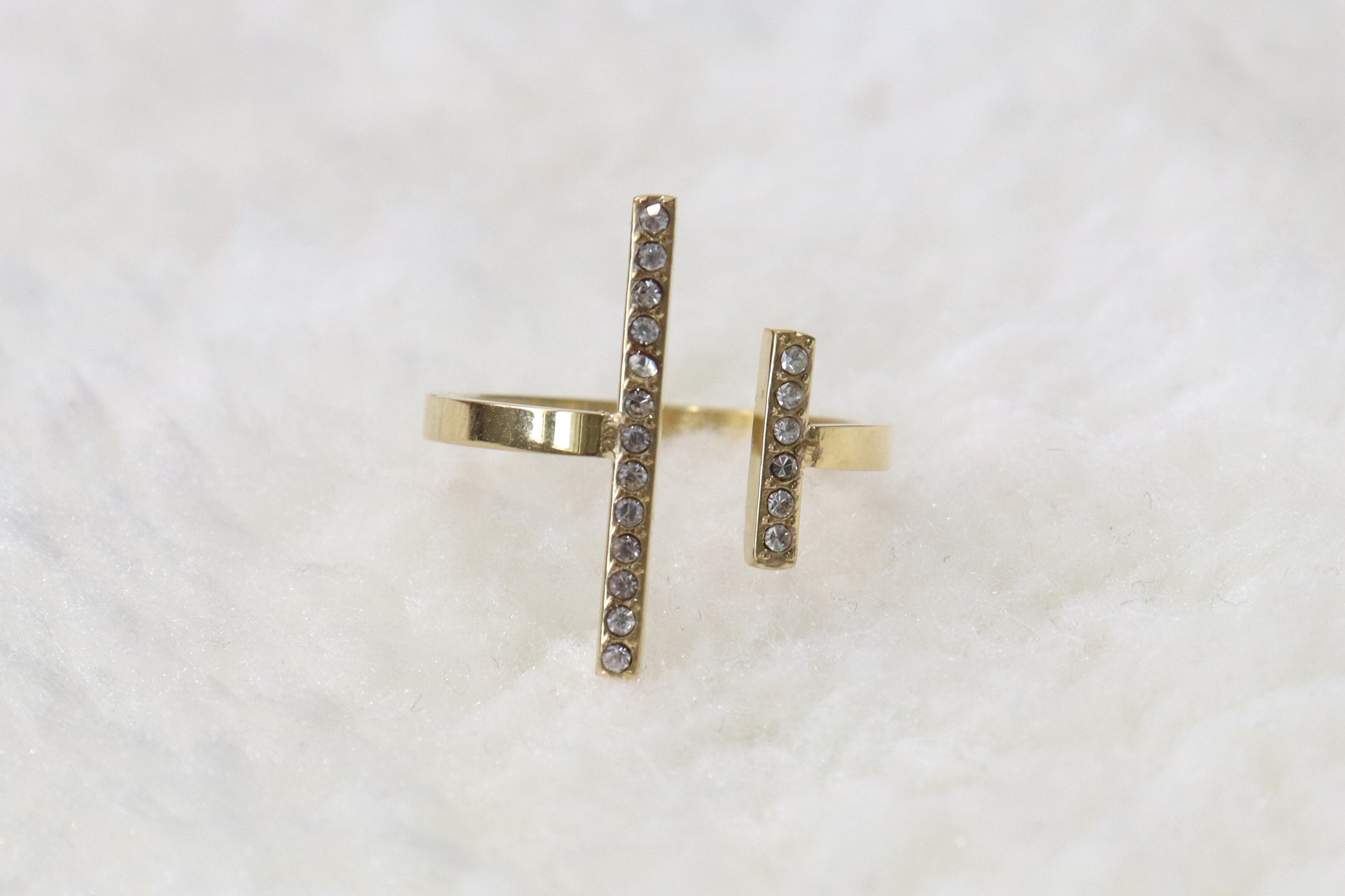 Tiana - Bague en acier inoxydable