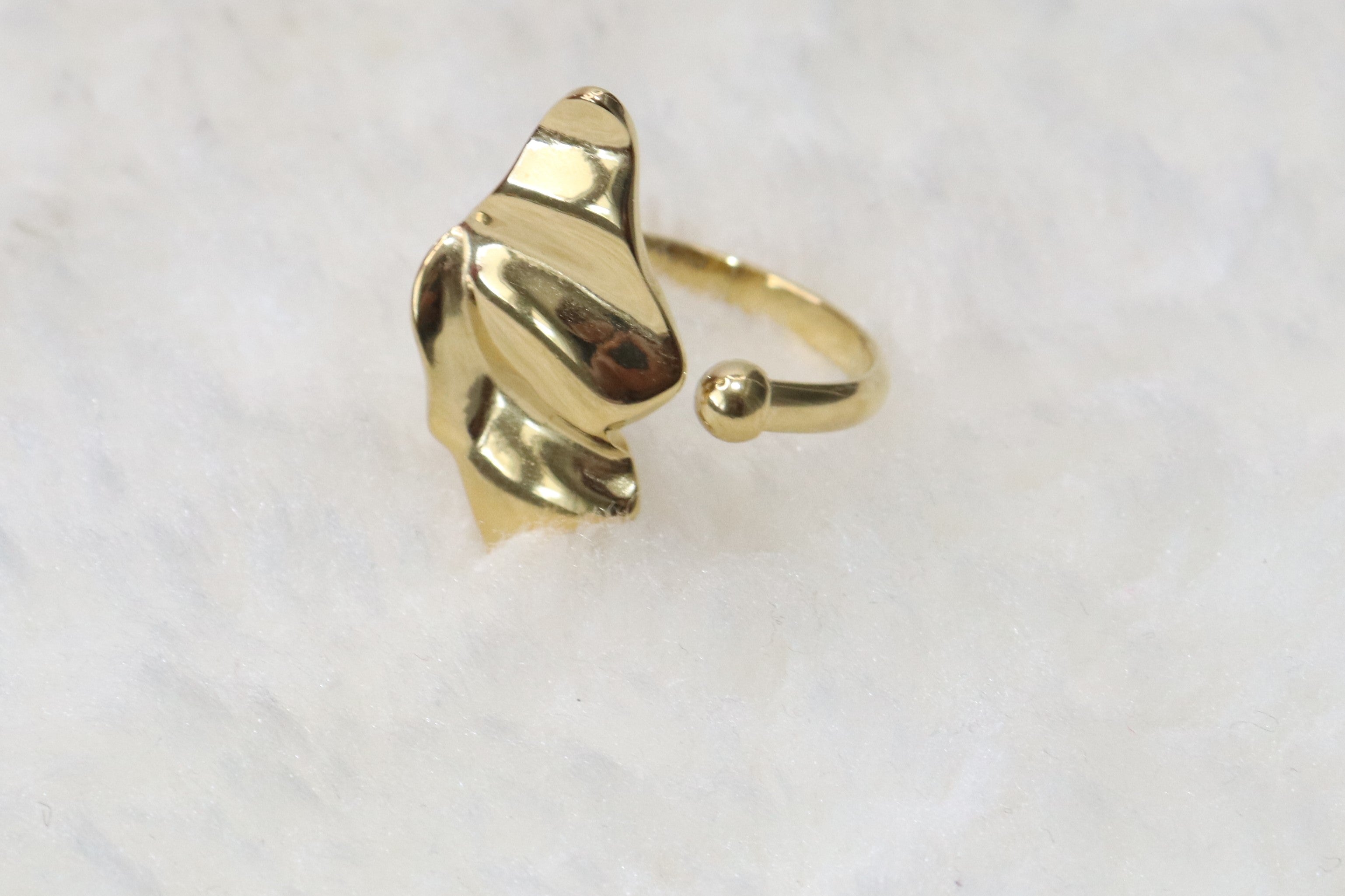 Anyah - Bague en acier inoxydable