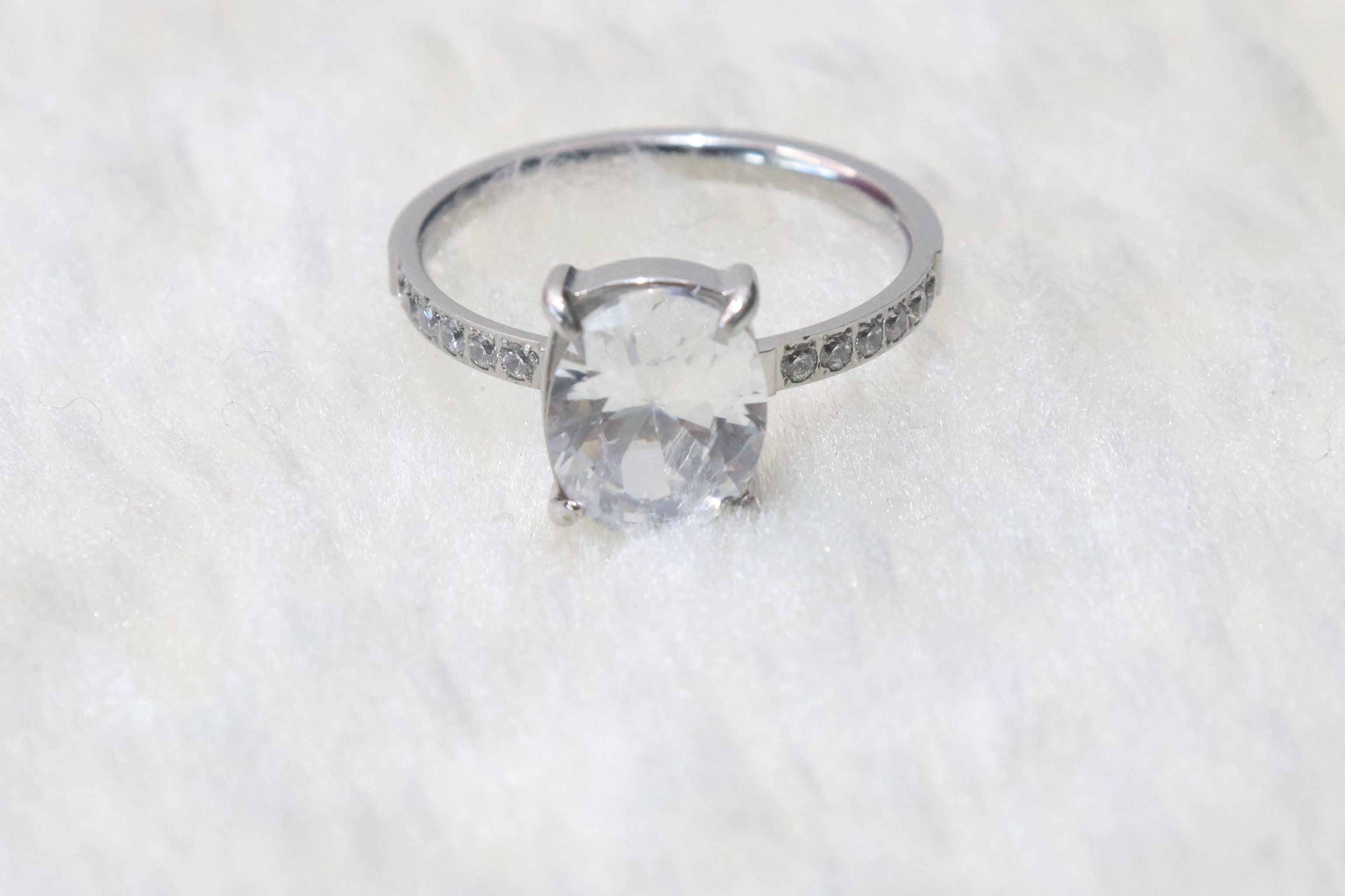 Rina- Anello in acciaio inossidabile