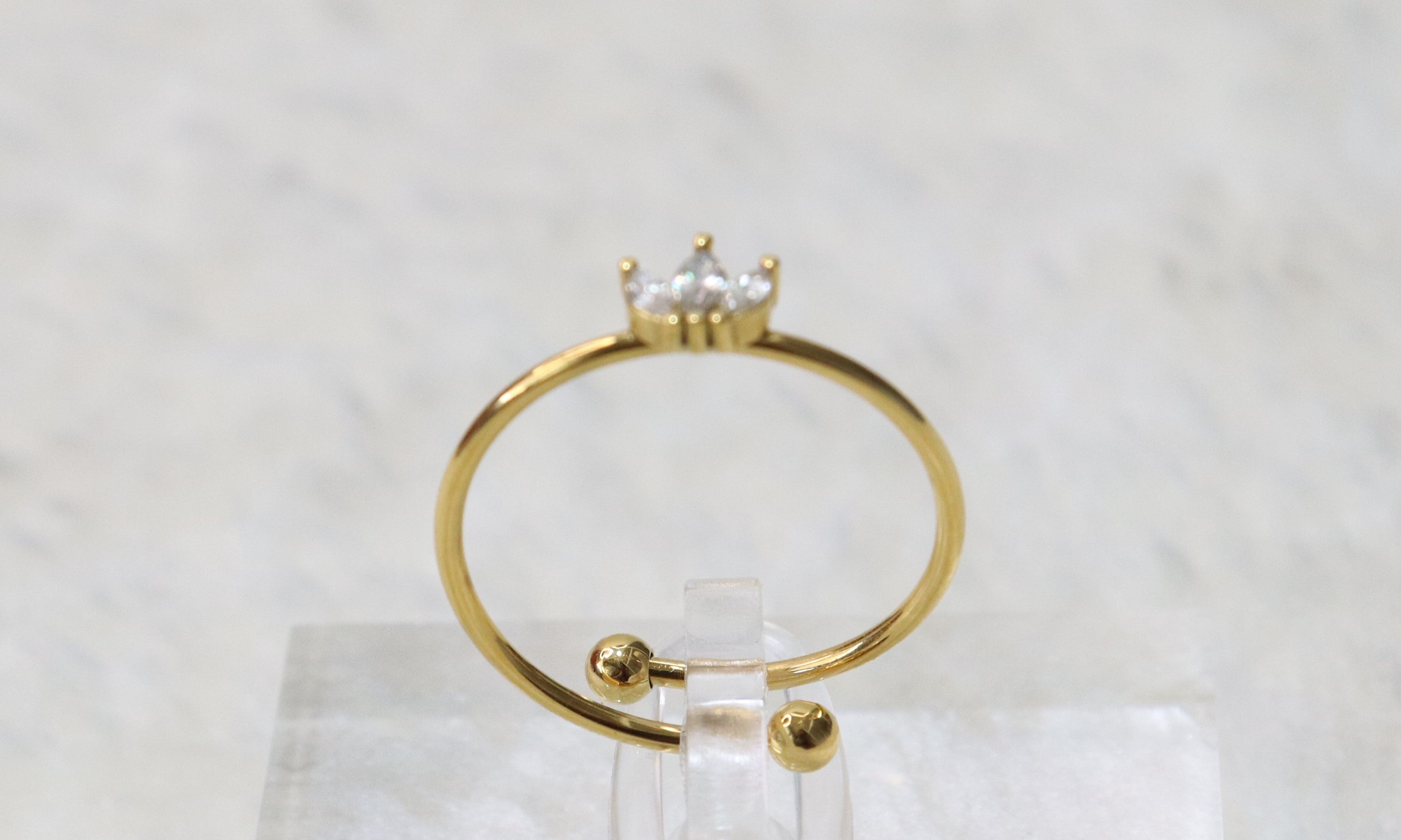 Princie - Bague en acier inoxydable
