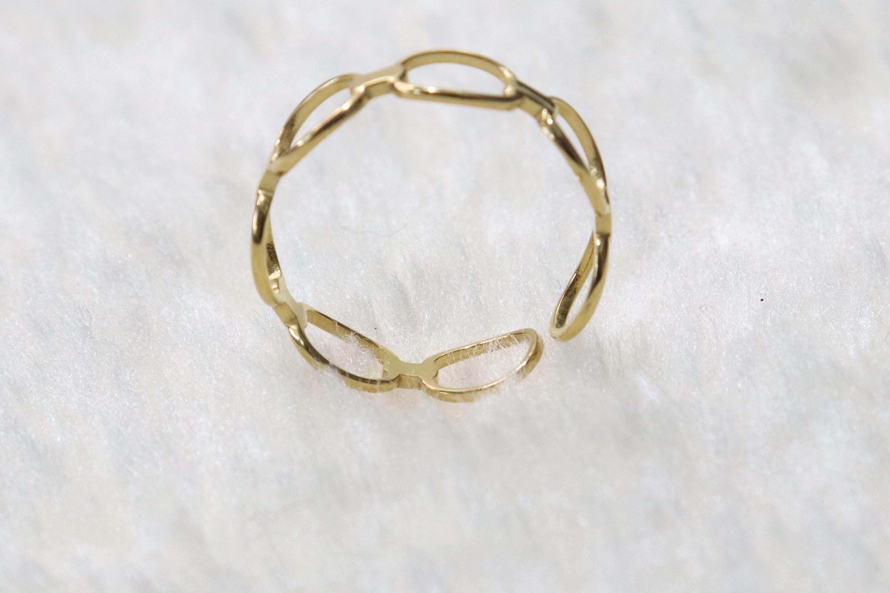Penny - Bague en acier inoxydable