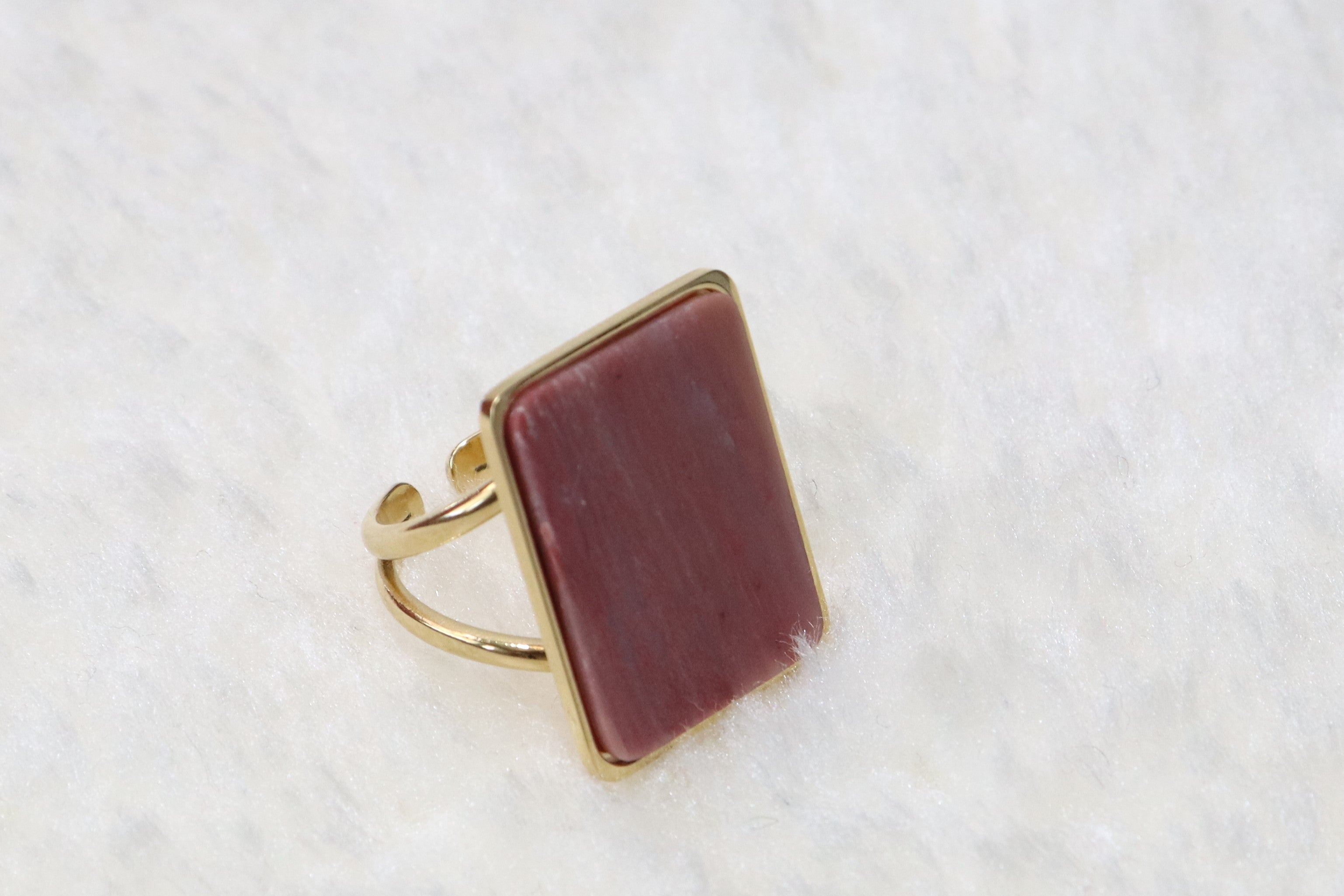Kathaleya - Bague en acier inoxydable