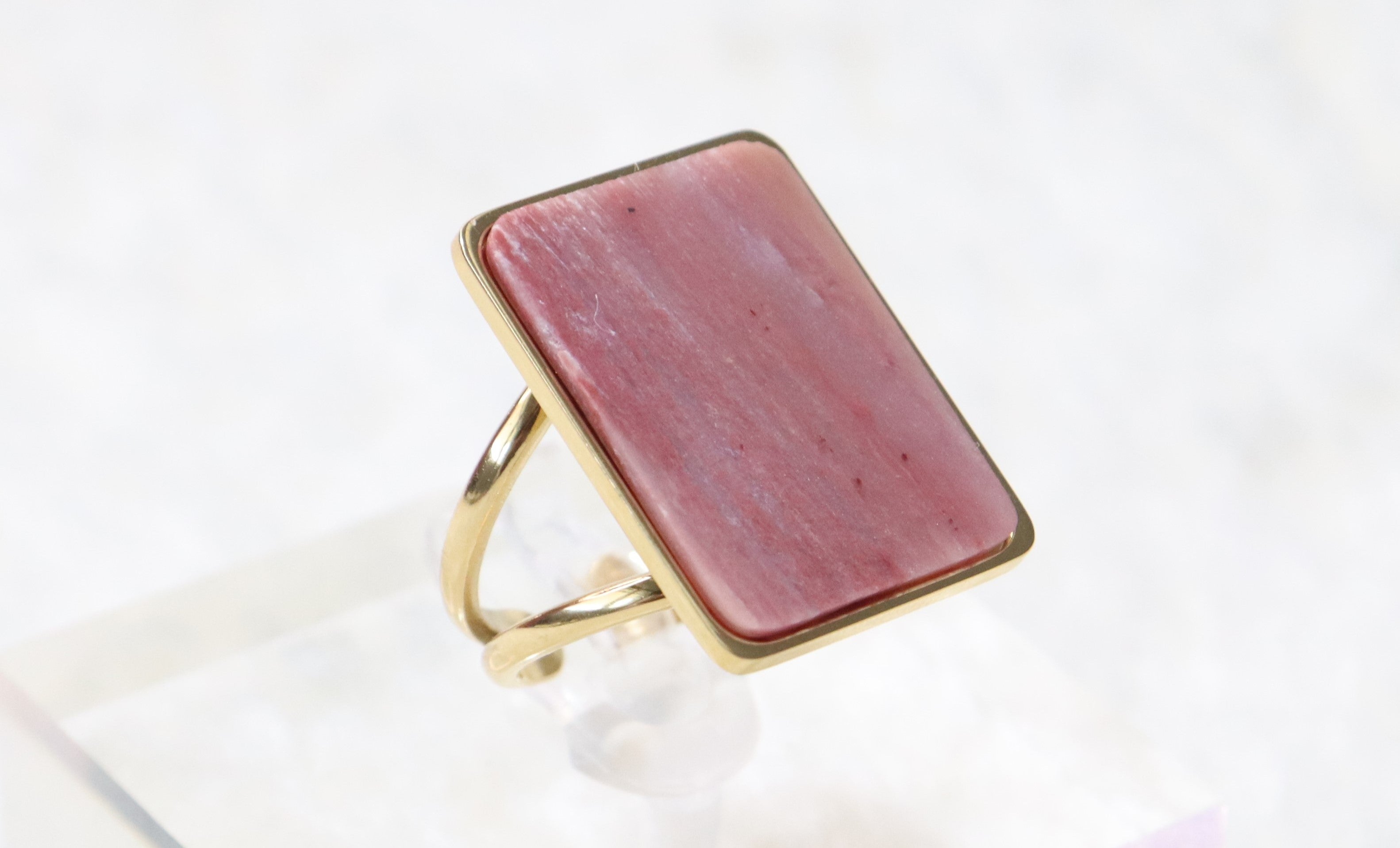 Kathaleya - Bague en acier inoxydable