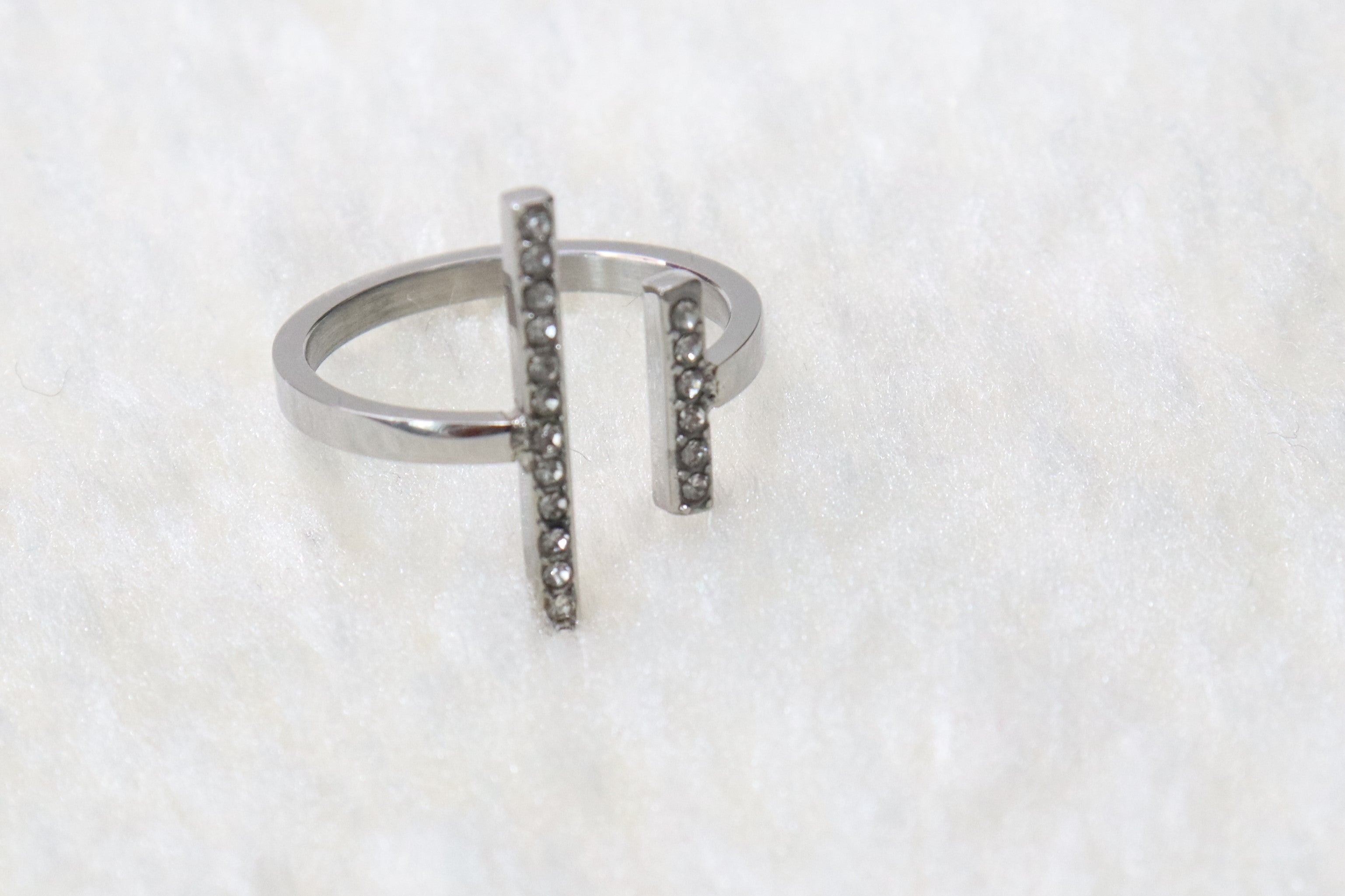 Tiana - Bague en acier inoxydable