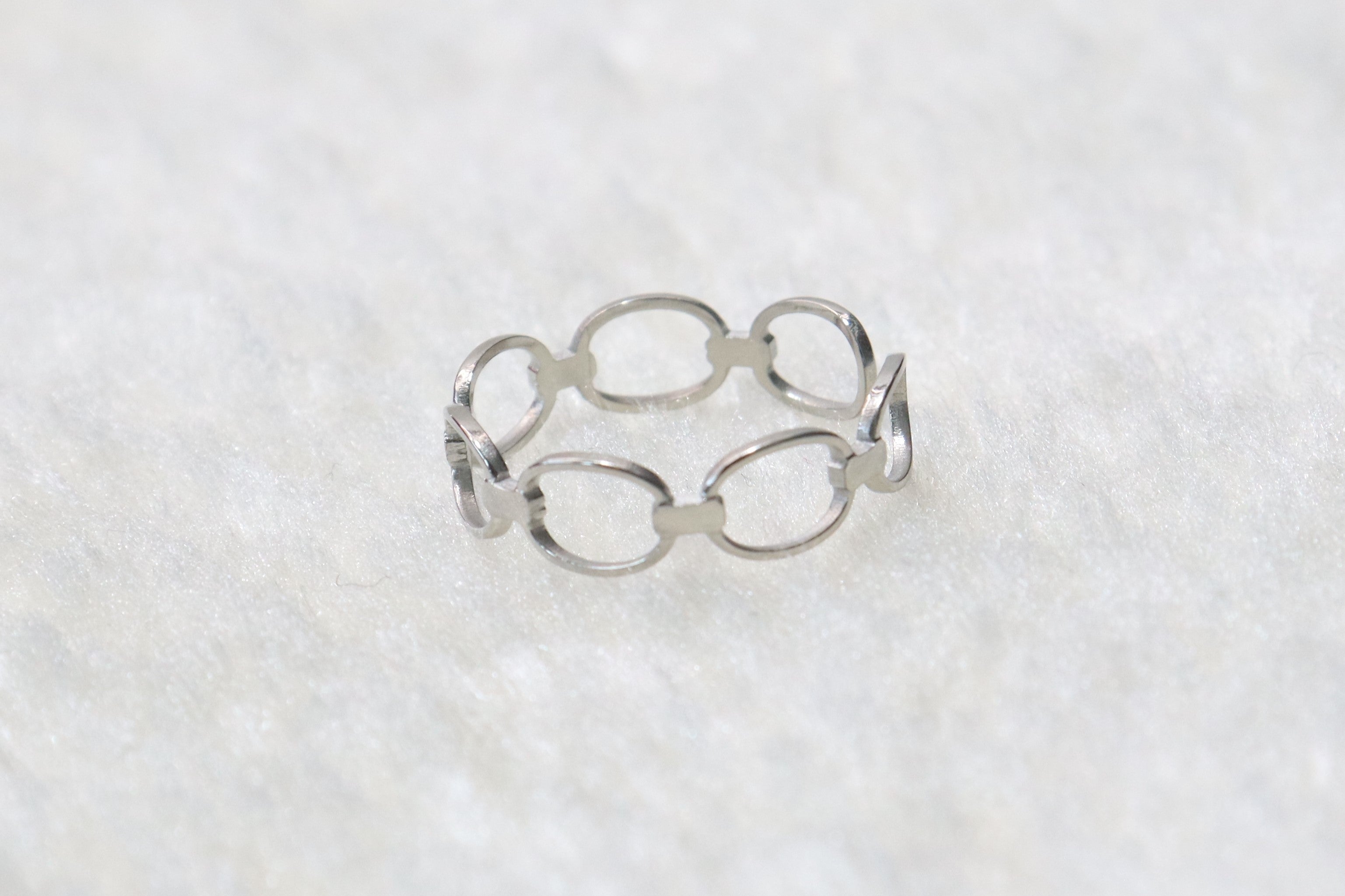 Penny - Bague en acier inoxydable
