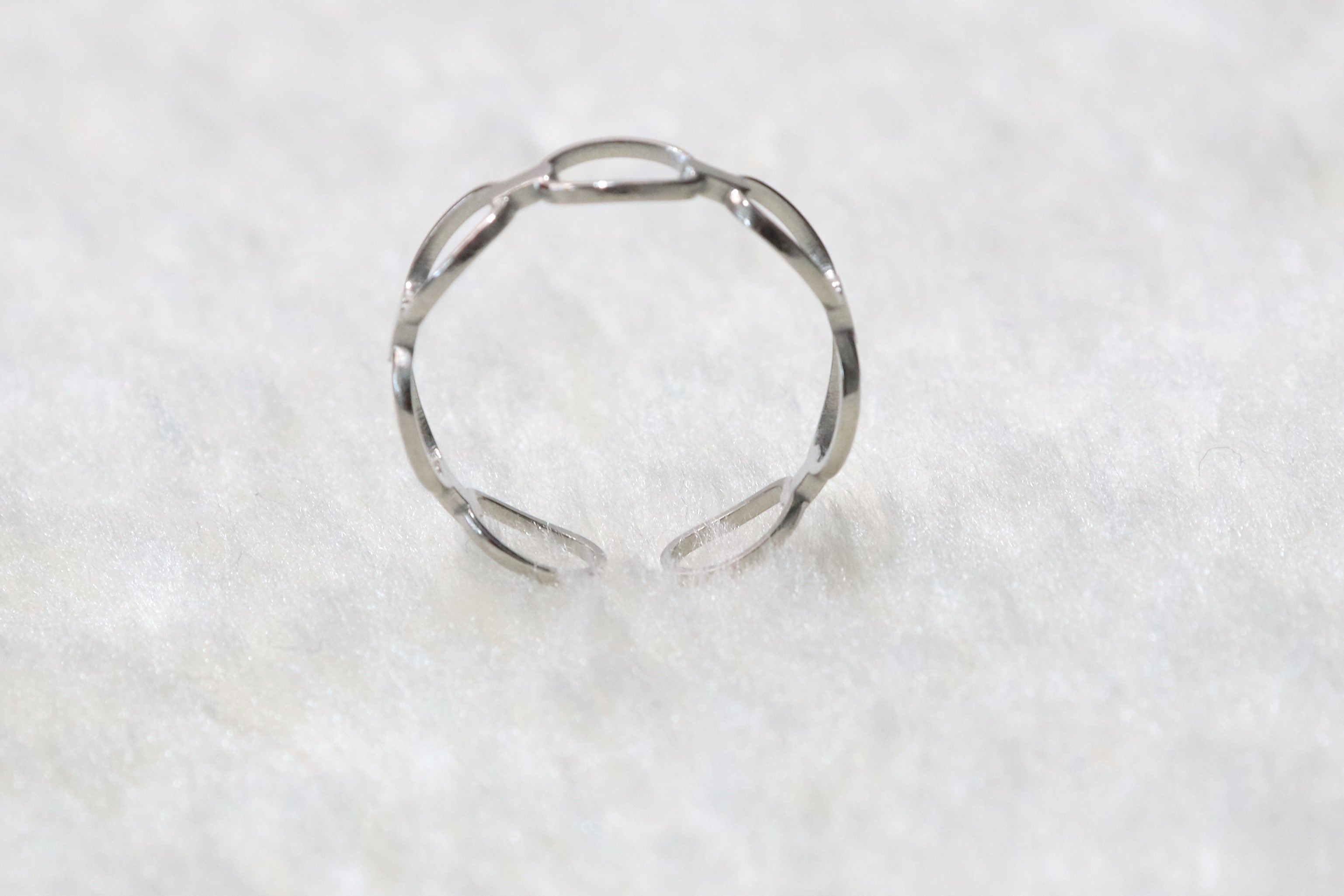 Penny - Bague en acier inoxydable