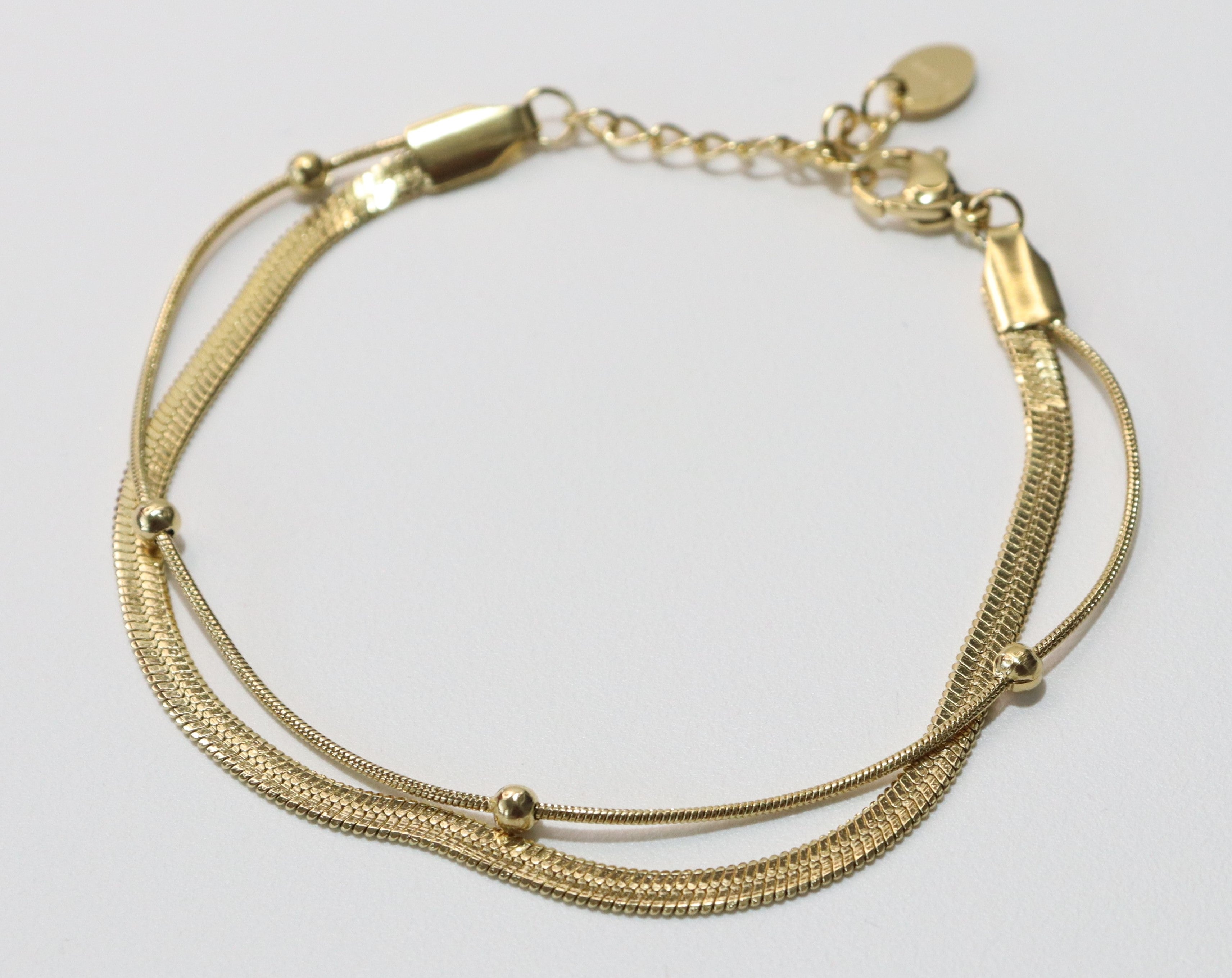 Iris - Bracelet en acier inoxydable