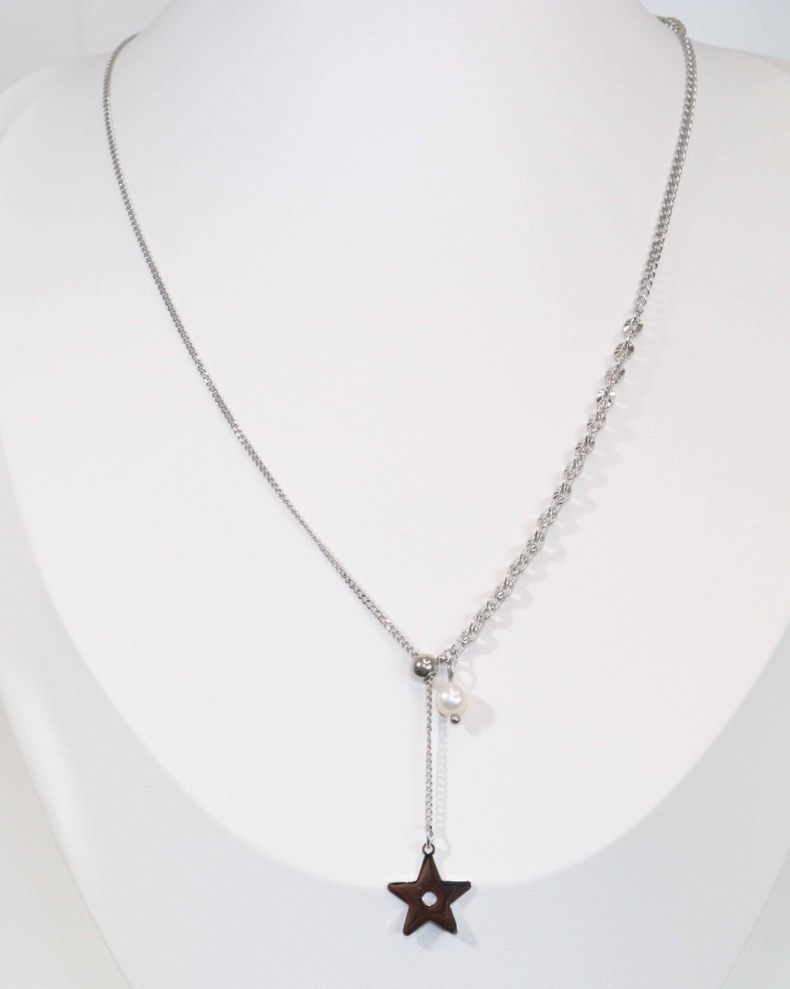 Isadora - Collier Y en acier inoxydable