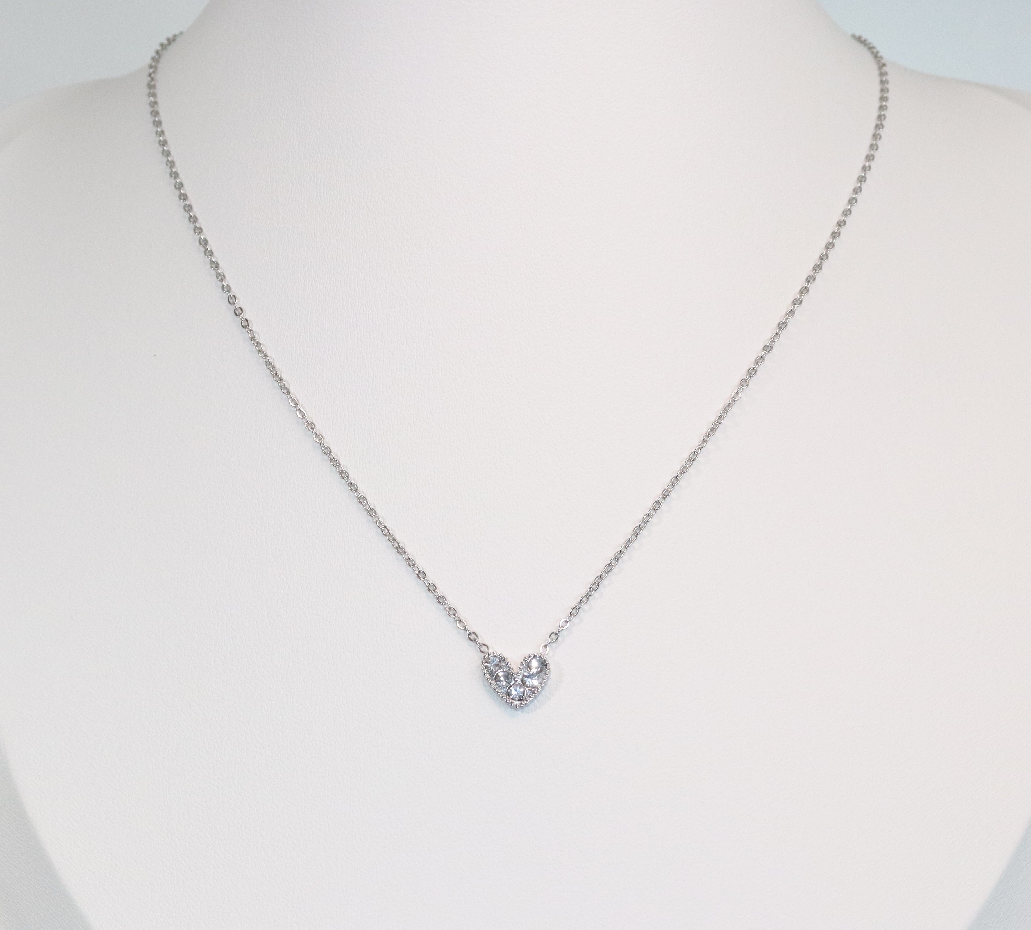 Valentine - Collier en acier inoxydable