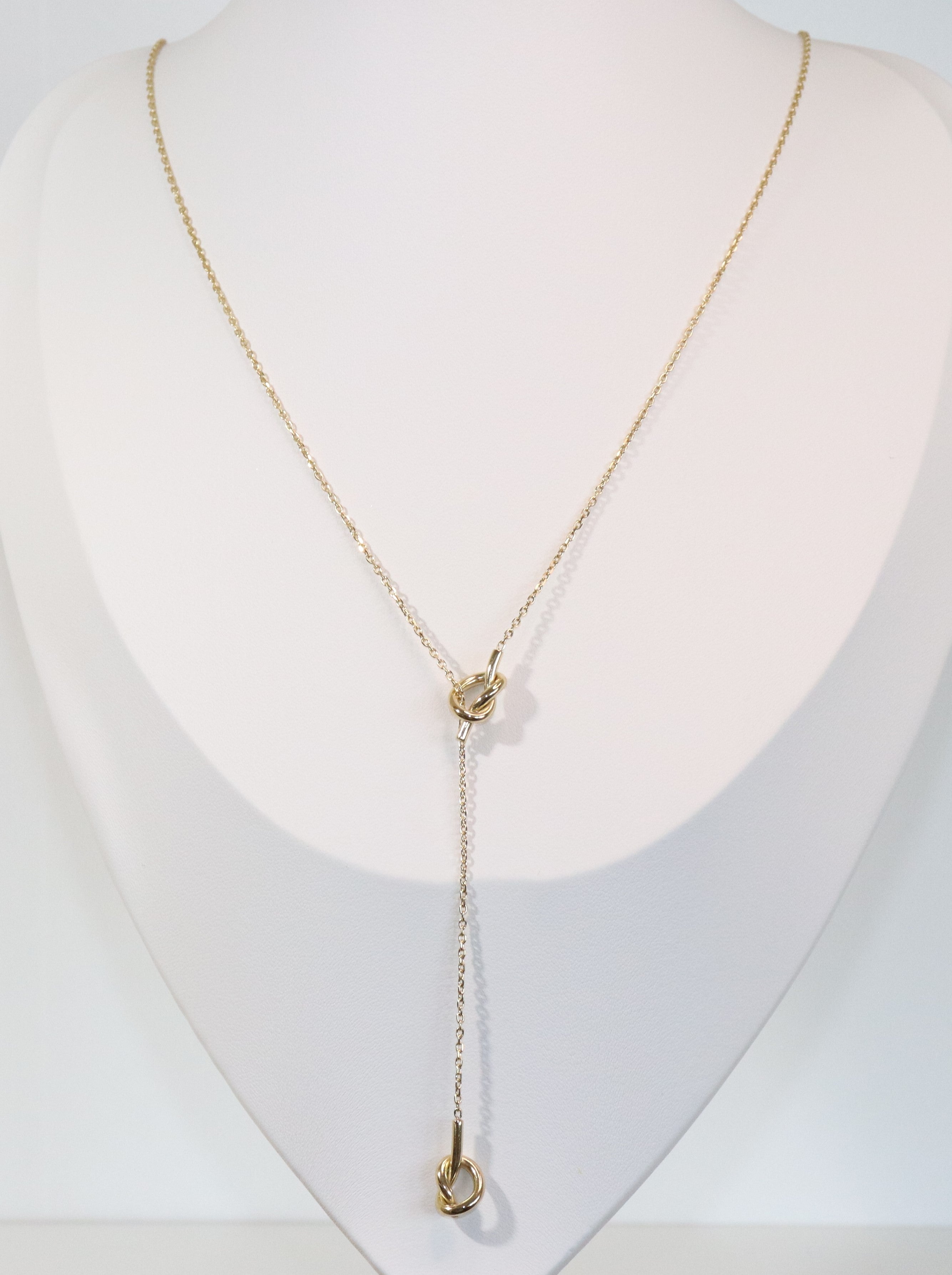 Lesina - Collier Y en acier inoxydable