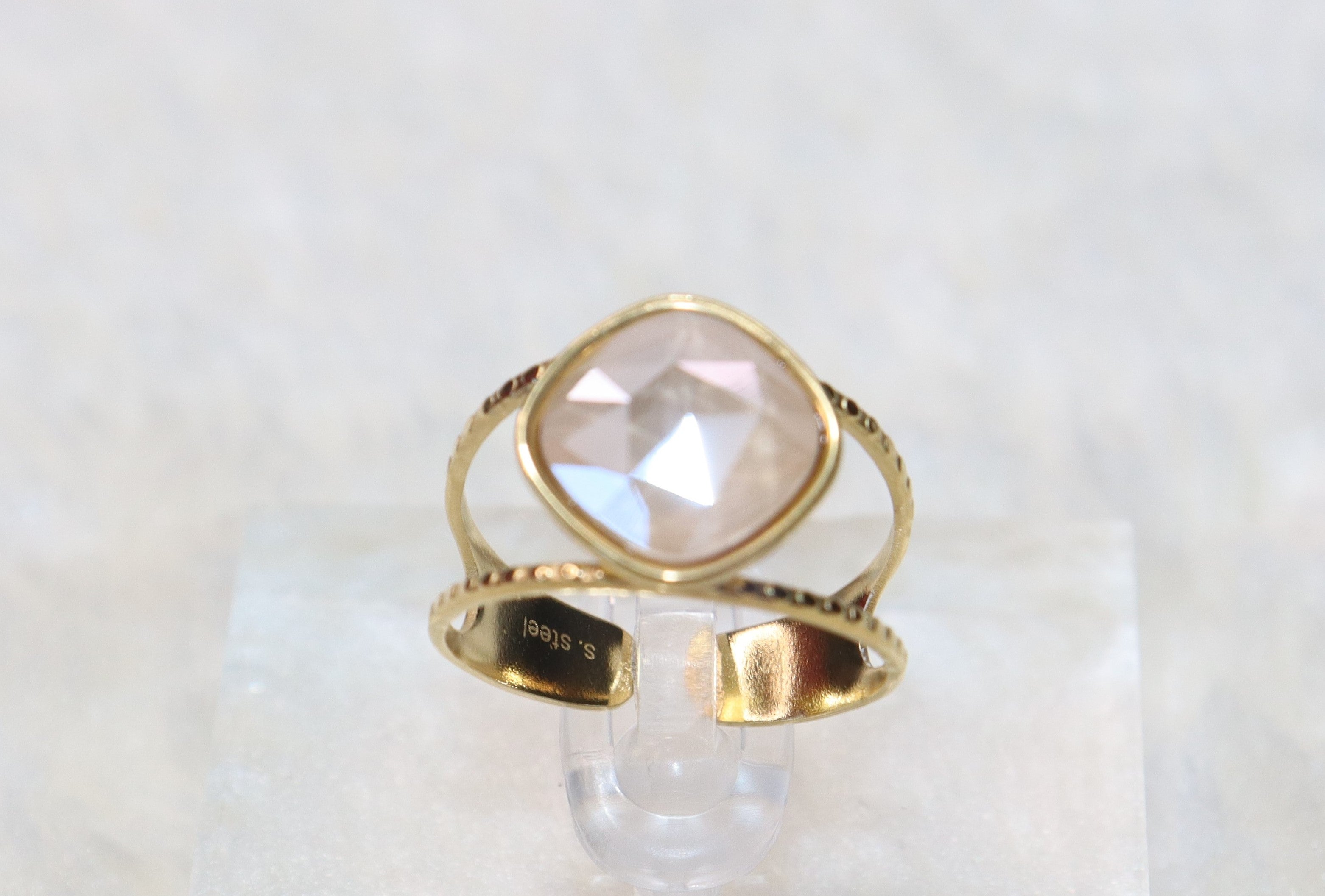 Luna - Bague en acier inoxydable