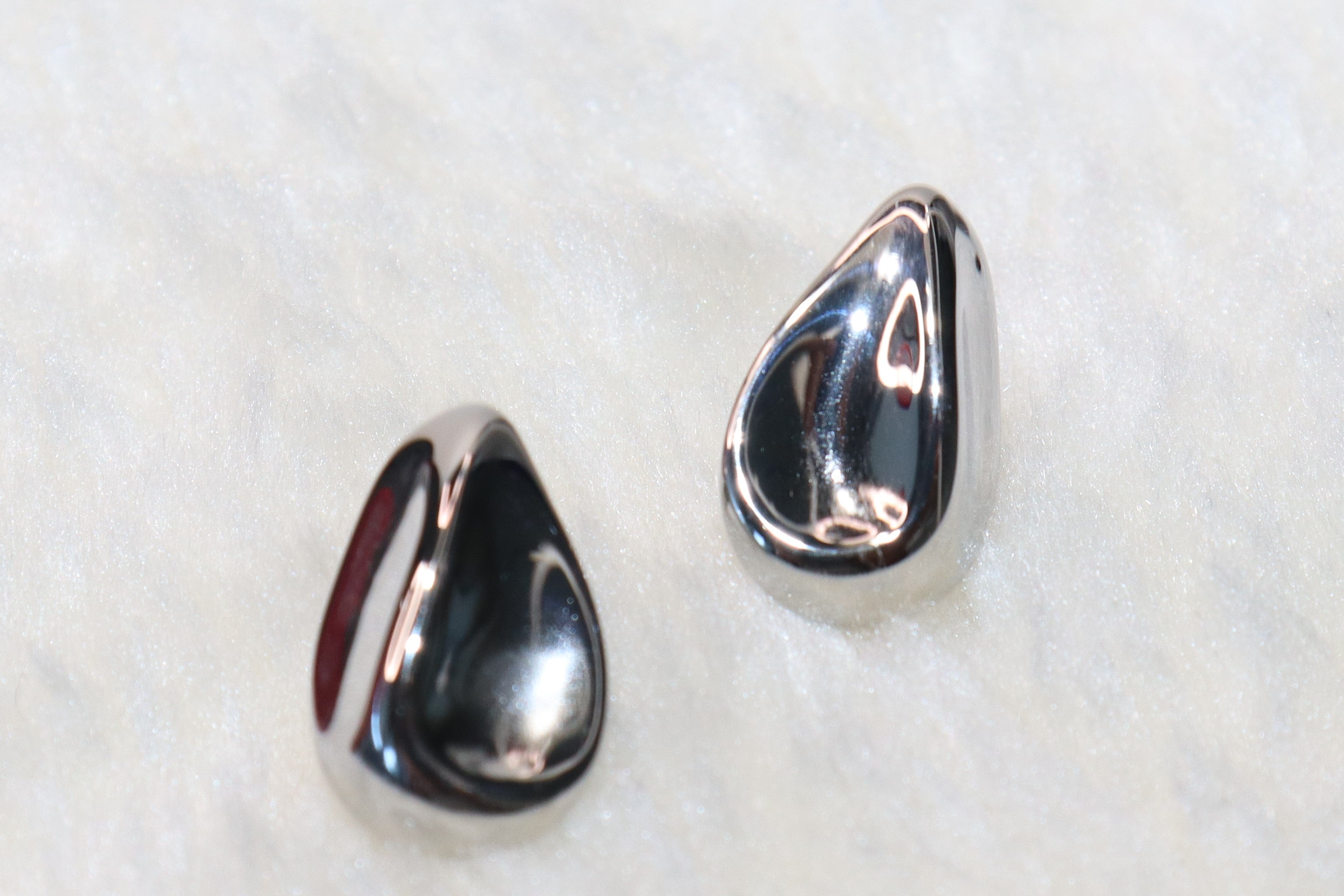 Loulou - Boucles d'oreilles en acier inoxydable