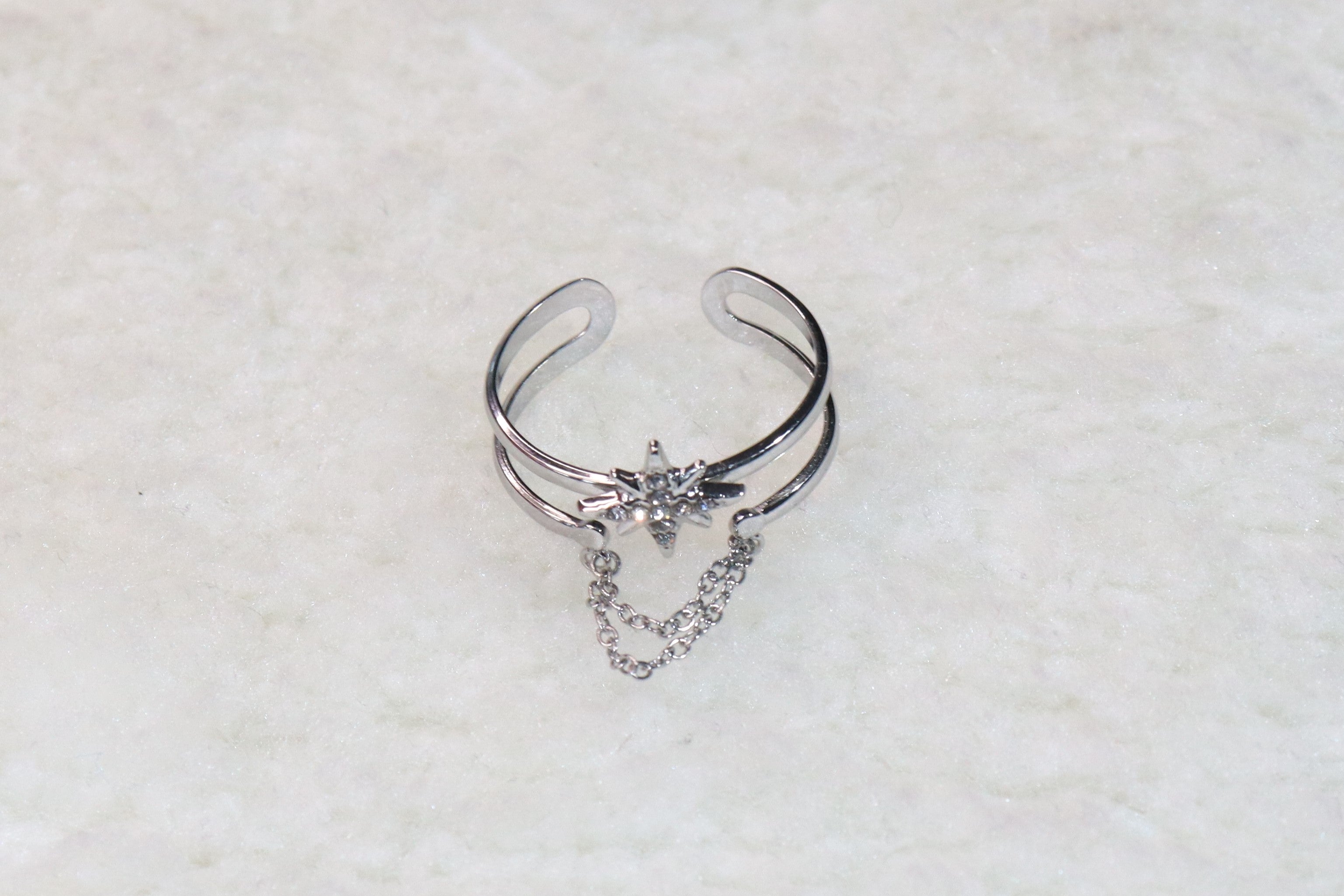 Laelia - Bague en acier inoxydable