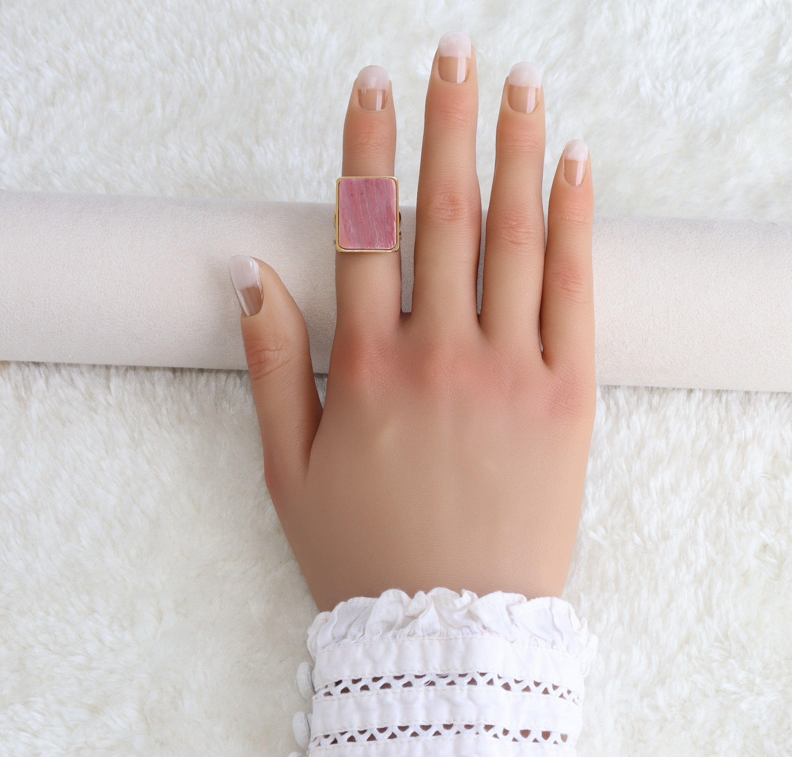 Kathaleya - Bague en acier inoxydable