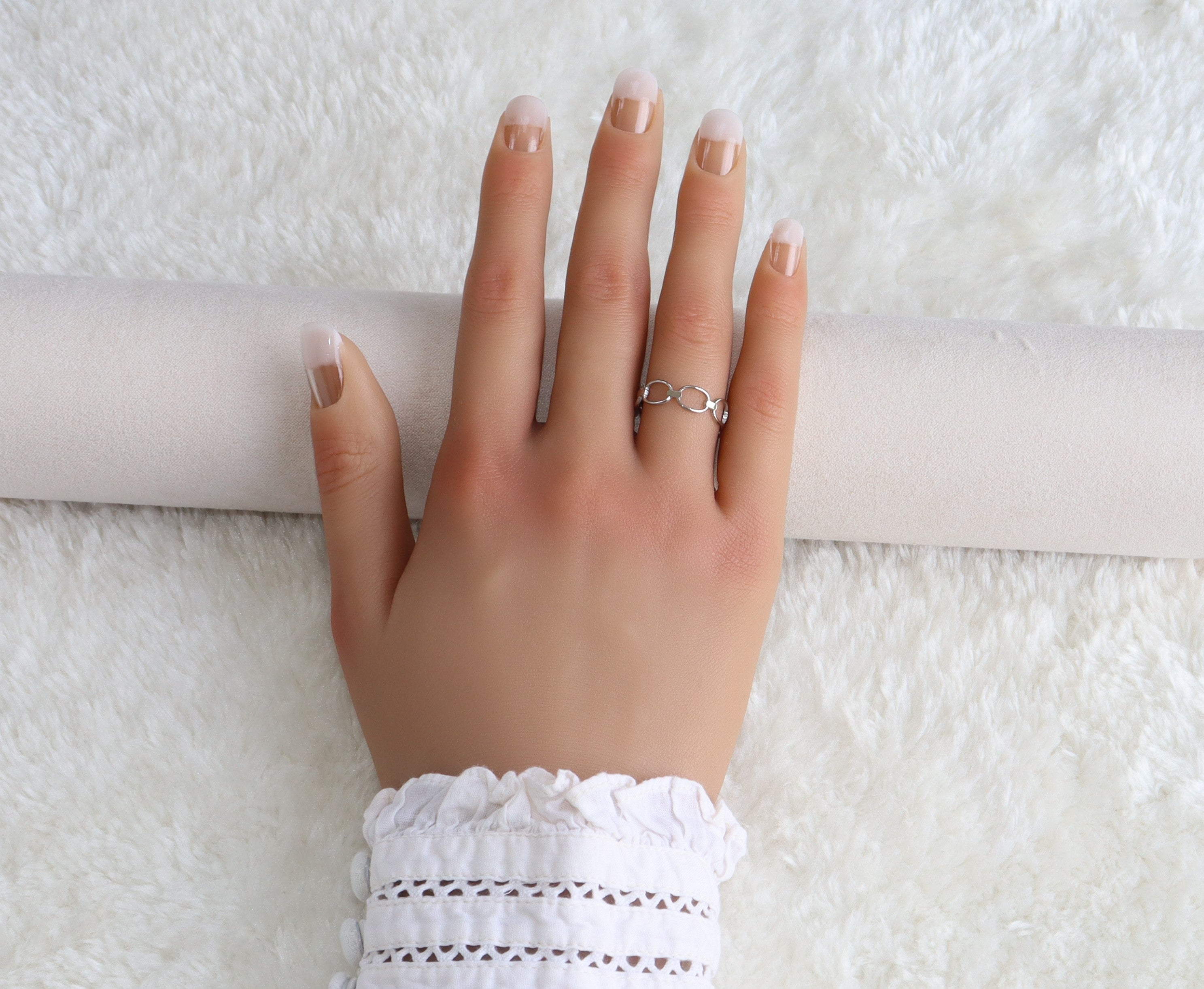 Penny - Bague en acier inoxydable